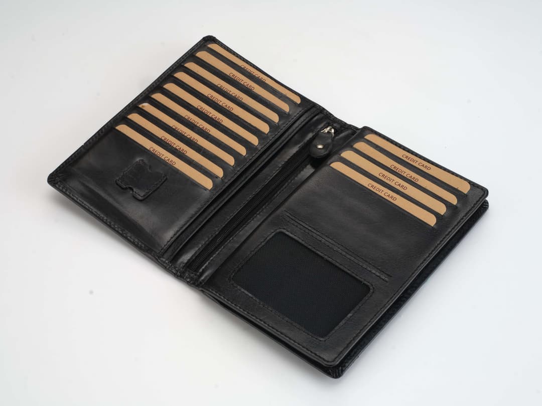 Genuine Slim Sleeve Bi-Fold Wallet