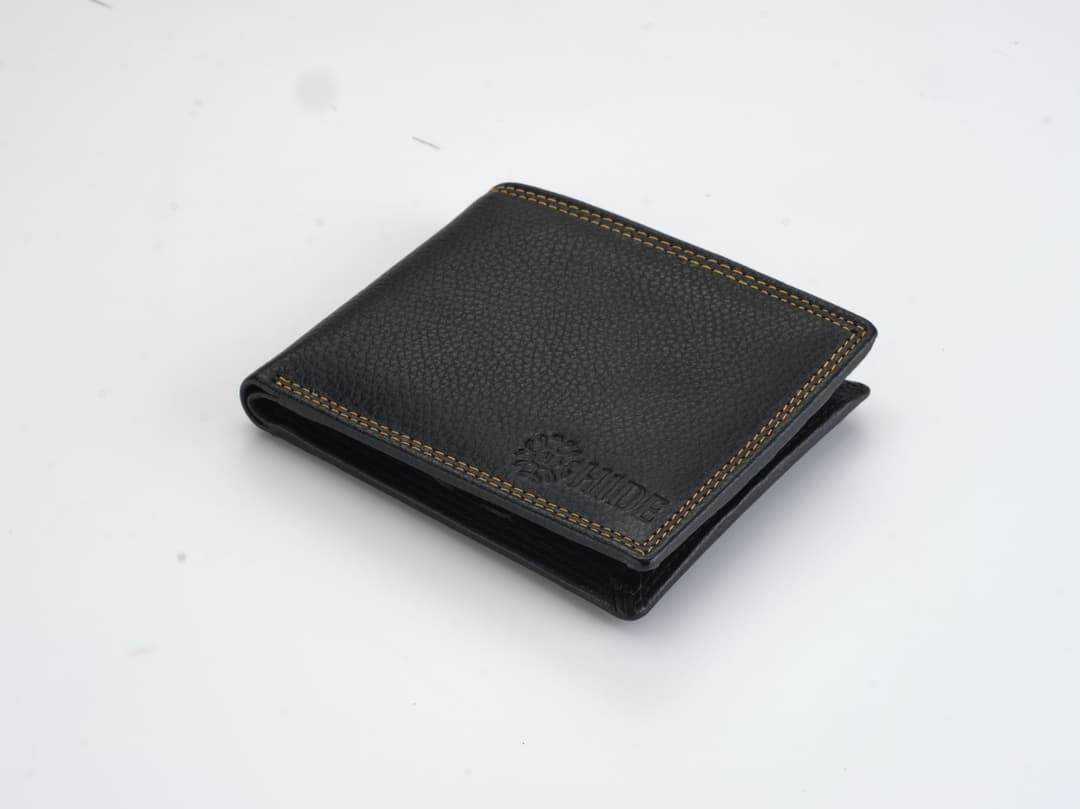 Premium Black Leather Wallet
